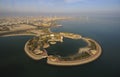 Kuwait from the Sky Royalty Free Stock Photo