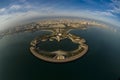Kuwait from the Sky Royalty Free Stock Photo