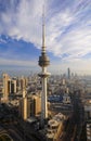 Kuwait from the Sky Royalty Free Stock Photo