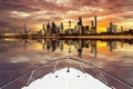 Kuwait Skyline Royalty Free Stock Photo