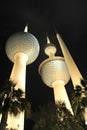 Kuwait towers Royalty Free Stock Photo
