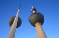 Kuwait Water Towers Royalty Free Stock Photo