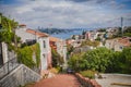 Kuzguncuk district in Istanbul, Turkiye Royalty Free Stock Photo