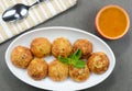 Kuzhi paniyaram indian traditional breakfast Royalty Free Stock Photo