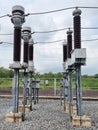115kV high voltage equipment in the switchyard