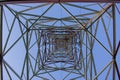 The 750 kV line support is a power distribution and transmission