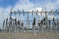 500 Kva high voltage power substation Royalty Free Stock Photo