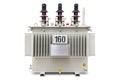 160 kVA Oil immersed transformer Royalty Free Stock Photo