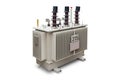 315 kVA Oil immersed transformer Royalty Free Stock Photo