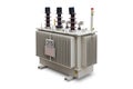 315 kVA Oil immersed transformer Royalty Free Stock Photo