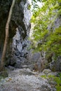 Kvacany - Prosiek valley - one of the many gorges in the valley