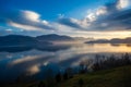 Kvam in Hardanger fjord, Norway Royalty Free Stock Photo