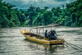 Tugboat on Kwai Noi River,Kanchanaburi,Thailand