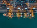 Kwai Tsing Container Terminals Royalty Free Stock Photo
