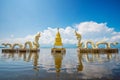 Kwan Phayao Phayao lake. Royalty Free Stock Photo