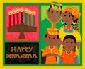 Kwanzaa Card Royalty Free Stock Photo