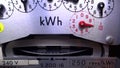 KWh electric meter and slow tuning dial.