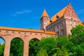 Kwidzyn castle and cathedral Royalty Free Stock Photo