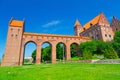 Kwidzyn castle and cathedral Royalty Free Stock Photo