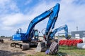 KWS excavator Royalty Free Stock Photo