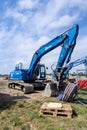 KWS excavator Royalty Free Stock Photo