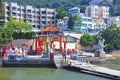 Kwun yam pavilion, hong kong Royalty Free Stock Photo