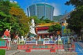 Kwun yam shrine, hong kong Royalty Free Stock Photo