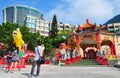 Kwun yam shrine, hong kong Royalty Free Stock Photo