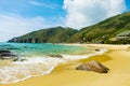 Ky Co island Ky Co Beach the wild beach in Binh Dinh Viet Nam. Royalty Free Stock Photo