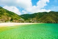 Ky Co island Ky Co Beach the wild beach in Binh Dinh Viet Nam. Royalty Free Stock Photo