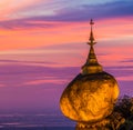 Kyaikhtiyo pagoda in Myanmar