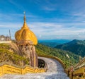 Kyaikhtiyo pagoda in Myanmar