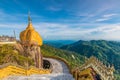 Kyaikhtiyo pagoda in Myanmar