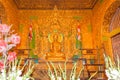 Kyaikhto, Myanmar - February 22, 2014: Kyaikpawlaw Buddha Image