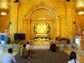 Kyaikpawlaw buddha image at Kyikpawlaw Pagoda, Kyaikhto, Myanmar