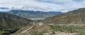 Kyang-la Pass between Nam Tso Lake and Yamdrok-tso Lake. Damxung County, Lhasa, Tibet