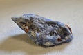 Kyanite Gemstone, Blue Kyanite. Royalty Free Stock Photo