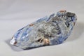 Kyanite Gemstone, Blue Kyanite ,Blue Kyanite is often found alongside Quartz which only makes this stone more powerfu. Royalty Free Stock Photo