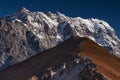 Kyanjin Ri and Langtang Lirung , Langtang valley trekking , Nepal