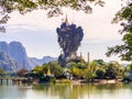 Kyauk Kalap Pagoda near Hpa-An, Myanmar Burma