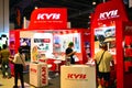 KYB booth at Manila Auto Salon car show in Pasay, Philippines