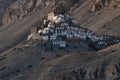 Kye Gompa or Key monsatery is the largest and oldest monastery close to the Spiti River, Himachal Pradesh, Indi