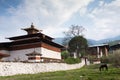 Kyerchu Temple in Paro Bhutan