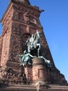 The Kyffhauser Monument also known as the Barbarossa Monument or the Kaiser Wilhelm Monument. Royalty Free Stock Photo