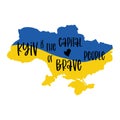 Kyiv is the capital of brave people,