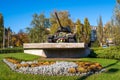 View of the Soviet tank T-34  of the World War 2 era. Royalty Free Stock Photo