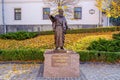 Monument to St. Equal-to-the-Apostles Clement of Ohrid - the Slovenian Enlightener.