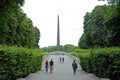 Kyiv or Kiev, Ukraine: Tomb or Monument to the Unknown Soldier in the Park of Eternal Glory Royalty Free Stock Photo