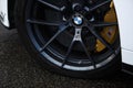 BMW M Drift And Car Show. Low Profile Custom Rims And Tires For Drifting and ceramic brake system on expensive Royalty Free Stock Photo