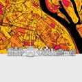 Kyiv Skyline Map